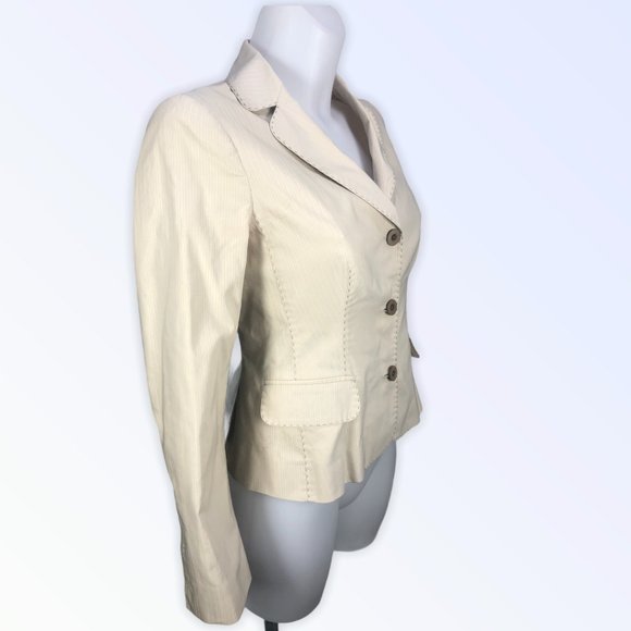 Pinstripe PHILOSOPHY Di Alberta Ferretti Blazer - Picture 2 of 16